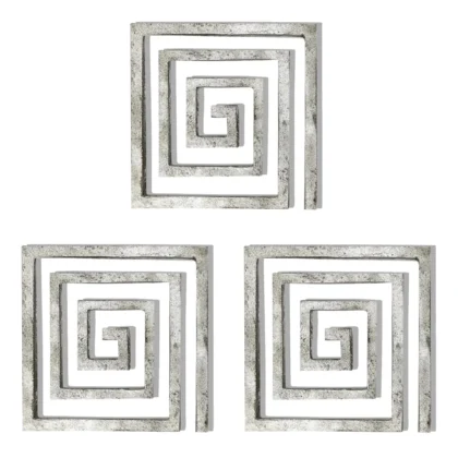 High-purity heavy Lead Helix Vastu remedy for South West corner stability and grounding.