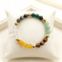 best mumbai Dhanyog Bracelet featuring natural Citrine, metallic Pyrite, Green Jade, and Green Aventurine beads. lakshya gems