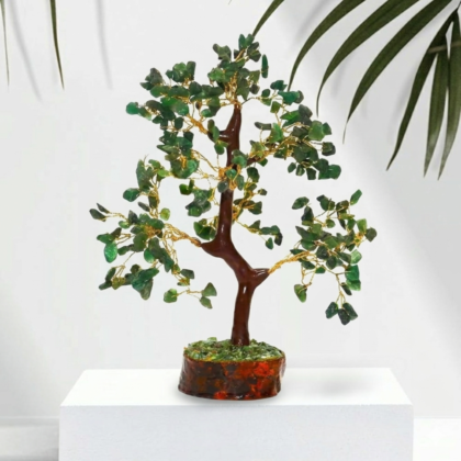Green Jade 300 Beads Tree from Lakshya Gems