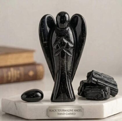 Black Tourmaline Angel