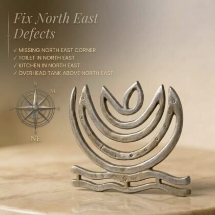 Zinc helix for north east vastu remedies