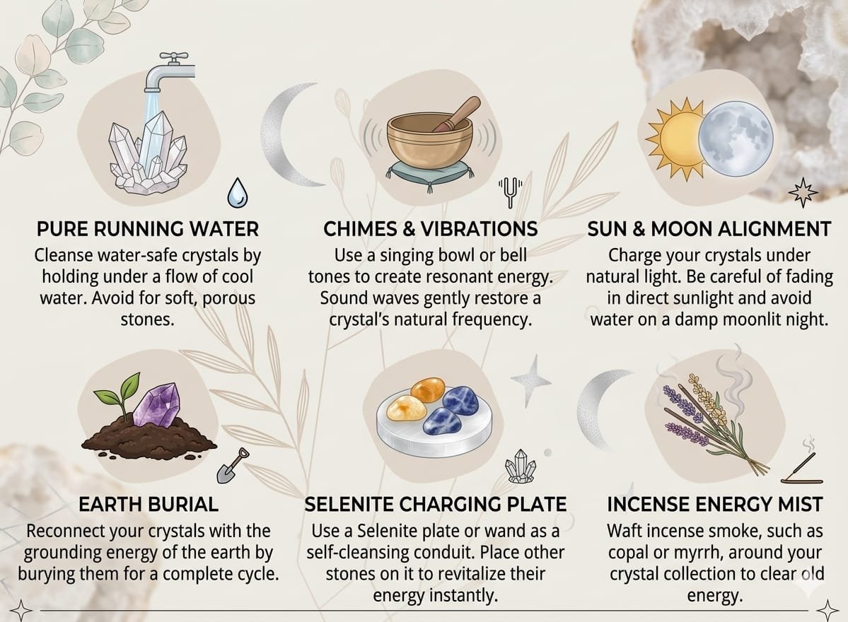 How to charge reiki healing crystal