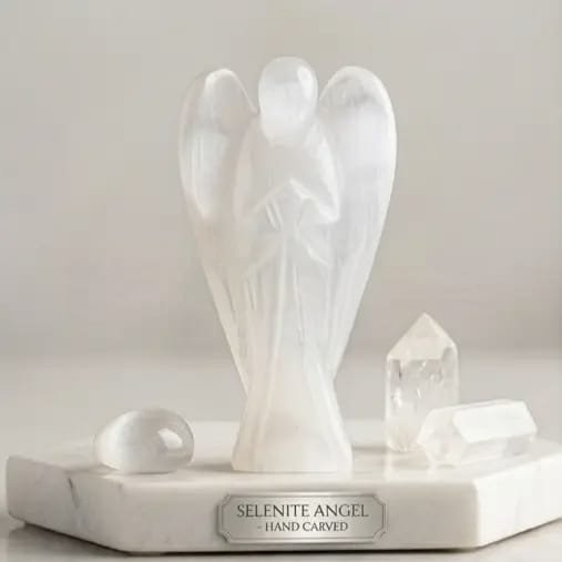 Selenite crystal Angel